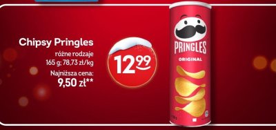 Chipsy Pringles różne rodzaje promocja w Żabka