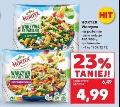 Warzywa na patelnię z przyprawą orientalną Hortex promocja