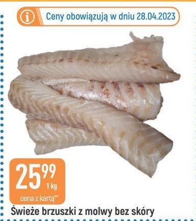 Brzuszki z molwy promocja