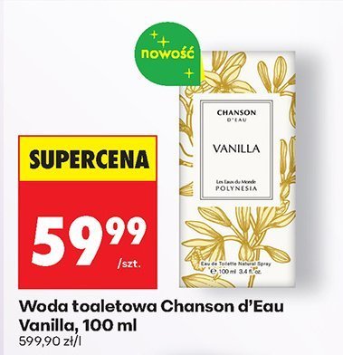 Woda toaletowa Chanson d'Eau Vanilla, 100 ml promocja w Biedronka