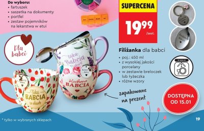 Filiżanka dla babci promocja w Biedronka