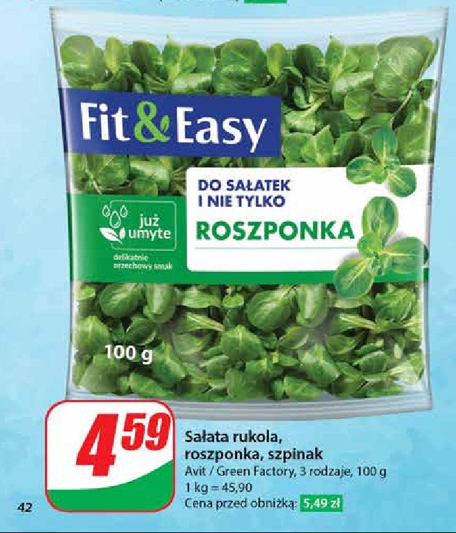 Roszponka Fit & easy promocja