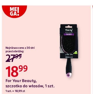 Szczotka do w艂os贸w For your beauty promocja