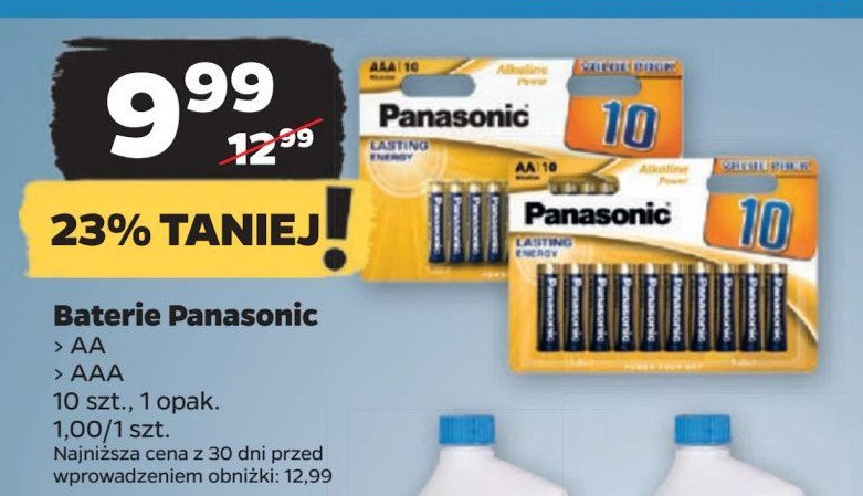 Baterie alkaliczne aaa Panasonic promocja