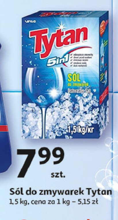 Sól do zmywarek TYTAN 5IN1 promocja