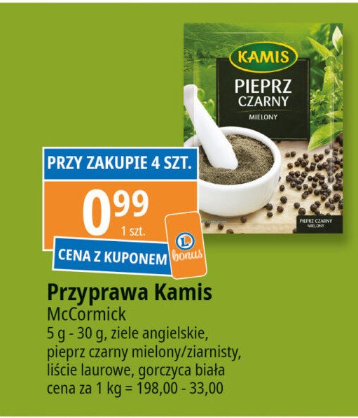 Gorczyca biała Kamis promocja