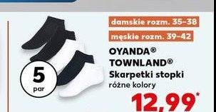 Stopki męskie 39-42 Townland promocja w Kaufland