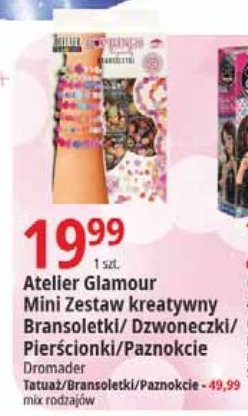Atelier glamour bransoletki Dromader promocja