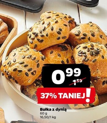 Bułka z dynią promocja w Netto