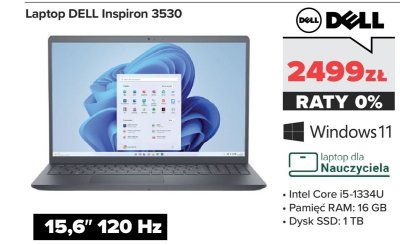 Laptop Inspiron 3530 promocja w NEONET