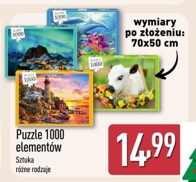 Puzzle promocja w Aldi