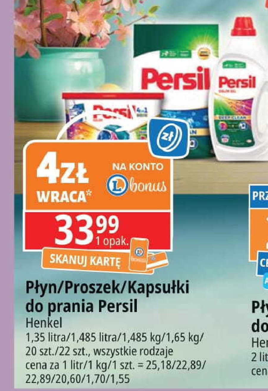 Proszek do prania deep clean silan Persil expert promocja
