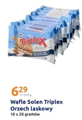 Wafle Orzech laskowy 10 x 20 gramów promocja w Action