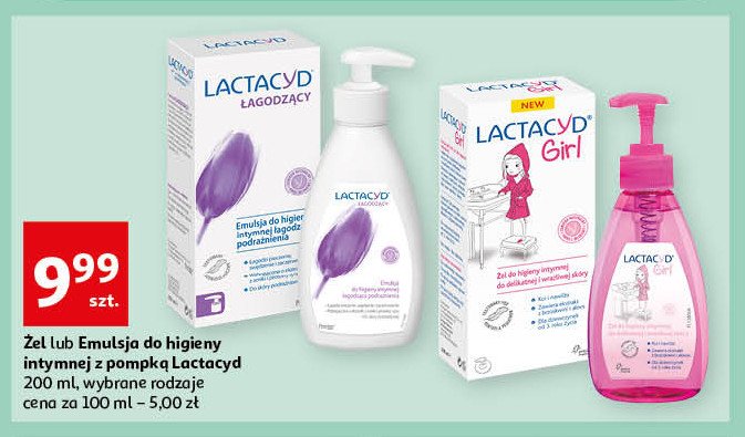 Żel do higieny intymnej Lactacyd promocja