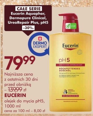 Olejek do mycia pH5 Eucerin promocja w Super-Pharm
