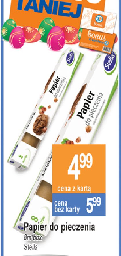 Papier do pieczenia 8 m Stella pack promocja