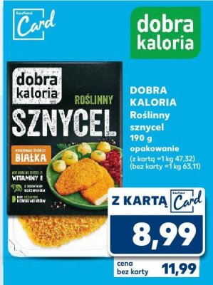 Sznycel roślinny promocja w Kaufland