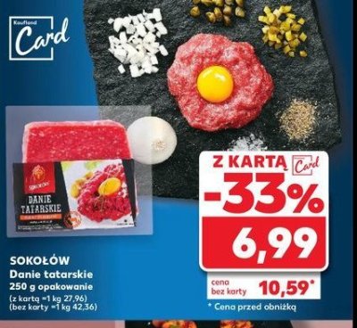 Danie tatarskie Soko艂贸w promocja