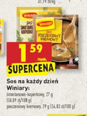 Sos pieczeniowo-kremowy Winiary promocja