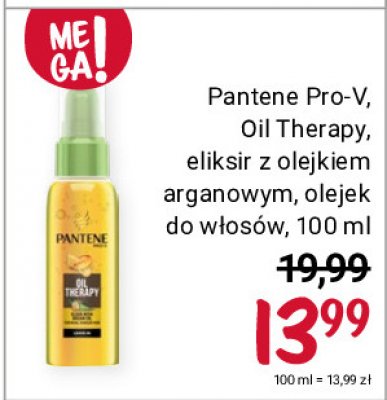 Serum do włosów oil therapy Pantene pro-v nature fusion promocja