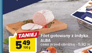 Filet z indyka gotowany Alba promocja