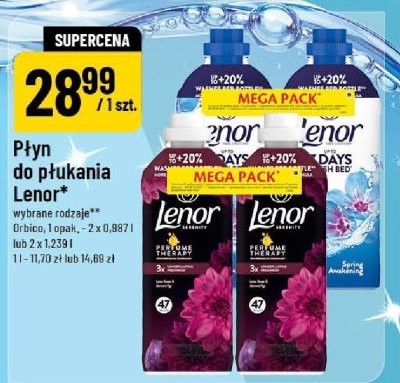 Płyn do płukania Lenor promocja w POLOmarket