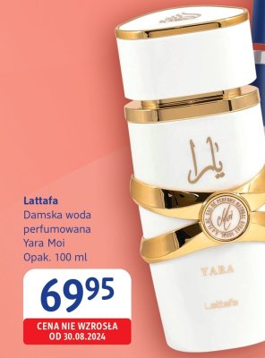 Woda perfumowana damska Lattafa Yara Moi promocja w Drogerie DM