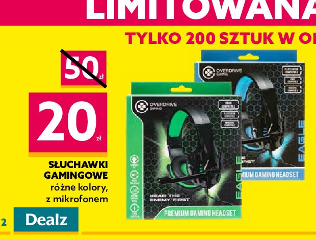 S艂uchawki gamingowe z mikrofonem promocja