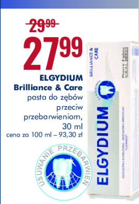 Pasta do zębów przeciw przebarwieniom Elgydium promocja