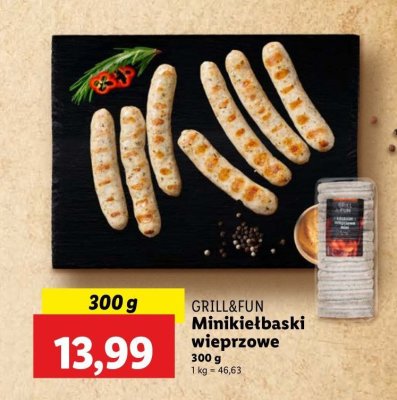 Miniszasz艂yki bbq Grill and fun promocja
