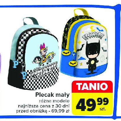 Plecak mały promocja