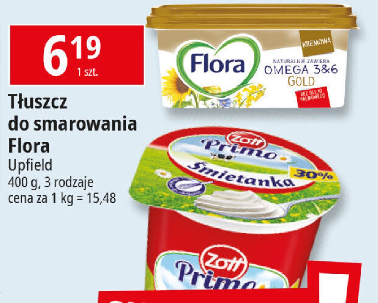 Margaryna Flora gold promocja