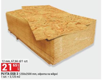 Płyta OSB 3 promocja w Merkury Market