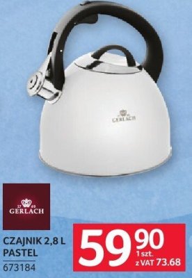 Czajnik Gerlach Pastel 2,8 l promocja w Selgros