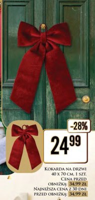 Kokarda na drzwi 40x70 cm promocja w Dino