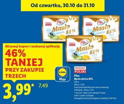 Mas艂o promocja w Lidl