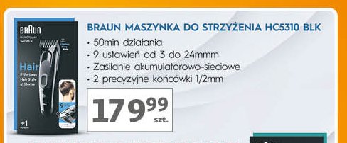 Strzyżarka hc5310 Braun promocja