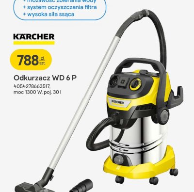 Odkurzacz WD 6 P Kärcher promocja w Castorama