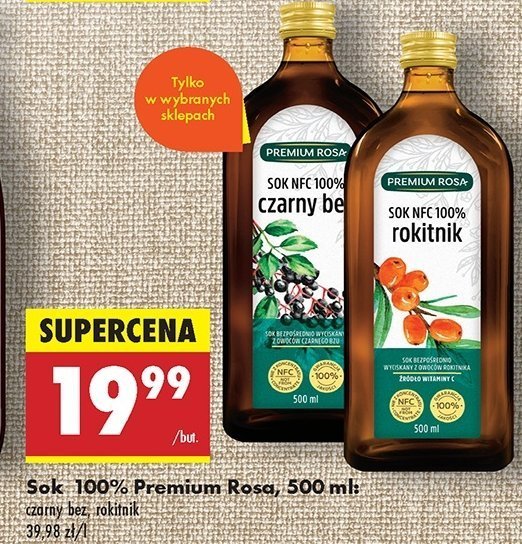 Syrop z czarnego bzu Premium rosa Herbi baby promocja