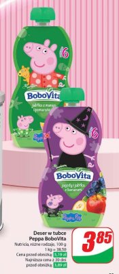 Mus peppa pig zielony Bobovita promocja