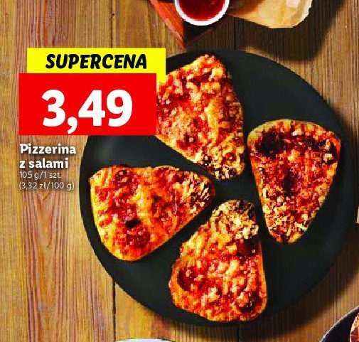 Pizzerina z salami promocja