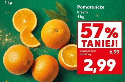 Pomarańcze promocja w Kaufland