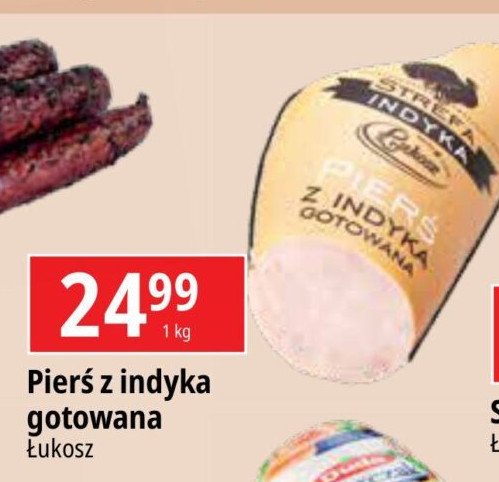 Pierś z indyka gotowana Łukosz promocja