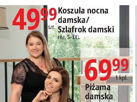 Koszula nocna damska s-3xl promocja