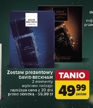 Zestaw w pudełku bold instinct: dezodorant 150 ml + dezodorant w atomizerze 75 ml David beckham zestaw promocja