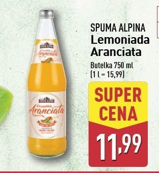 Lemoniada aranciata promocja w Aldi