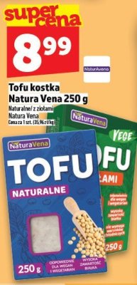 Tofu kostka Natura Vena 250 g Naturalne/z ziołami Natura Vena promocja w TOPAZ