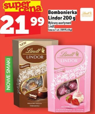 Bombonierka Lindor promocja w TOPAZ