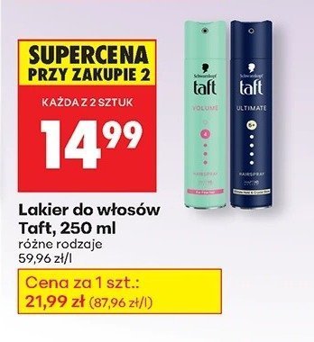 Lakier do włosów 250 ml różne rodzaje promocja w Biedronka