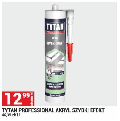 TYTAN PROFESSIONAL AKRYL SZYBKI EFEKT promocja w Merkury Market